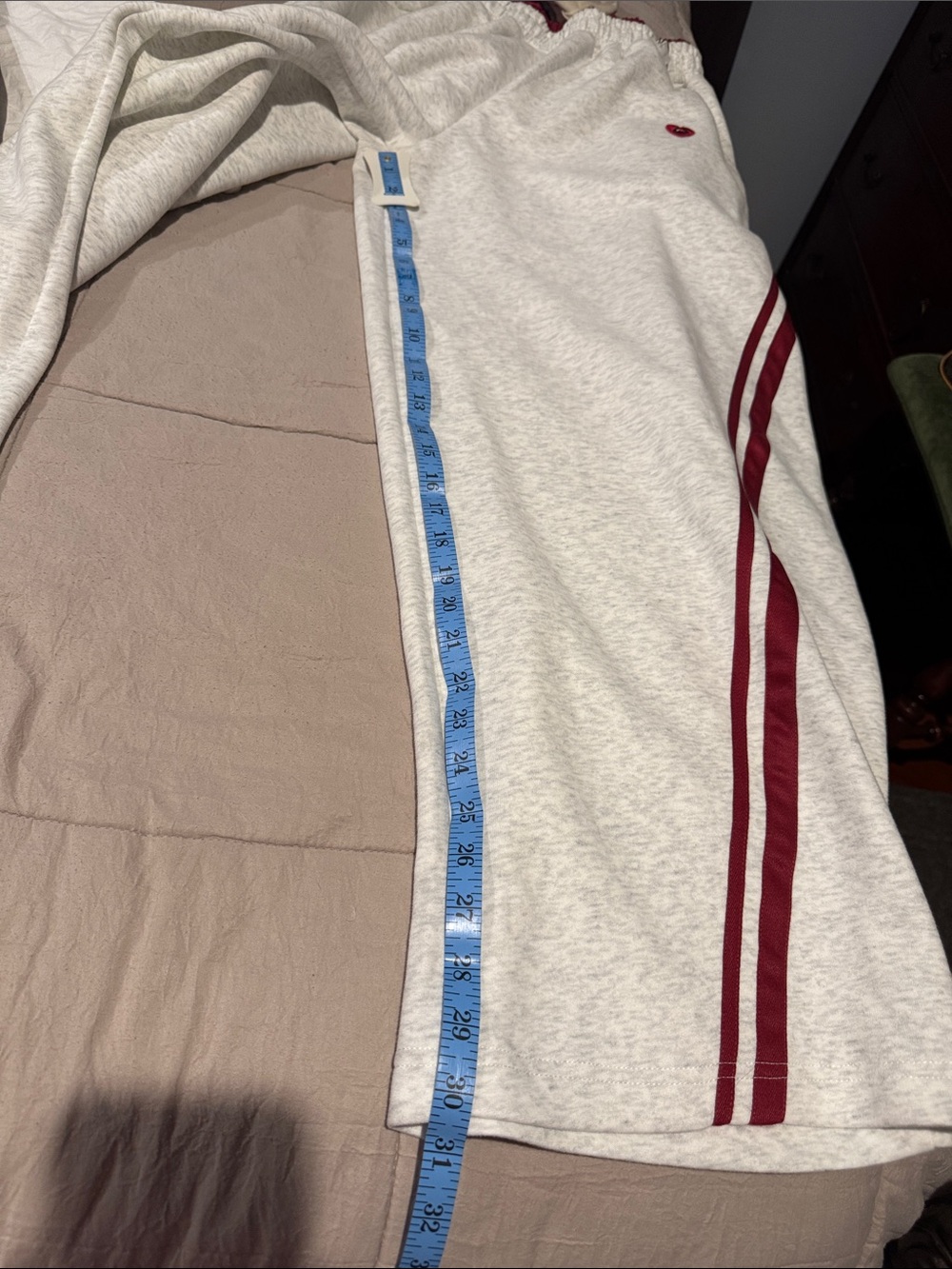 Aelfric Eden Baggy Barrel Sweatpants Unisex featuring a wide-leg fit. NWOT Small - Picture 5 of 12